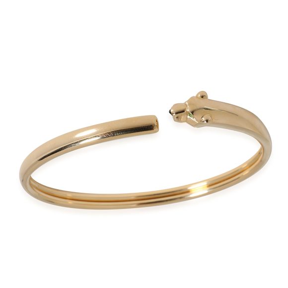 Cartier Handbags - Cartier Panthere Tsavorite Bracelet in 18k Yellow Gold